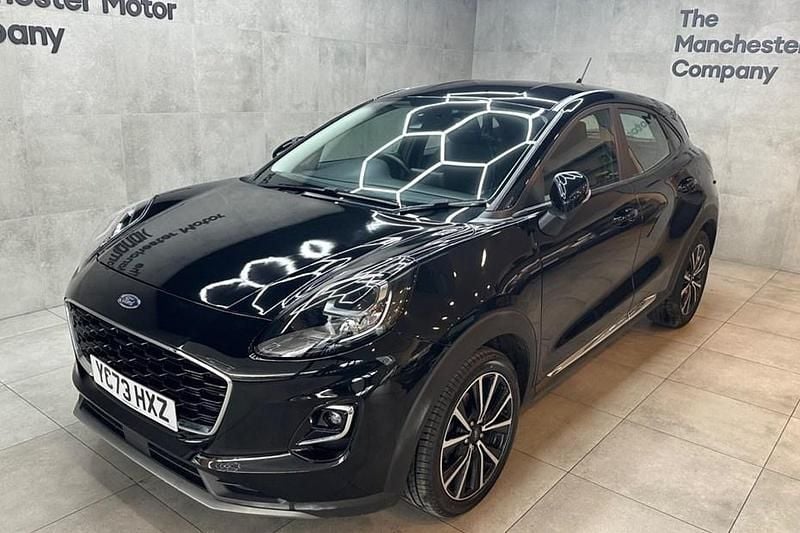 Used Ford Puma Titanium 125 HP (91 kW) 2023 Black SUV