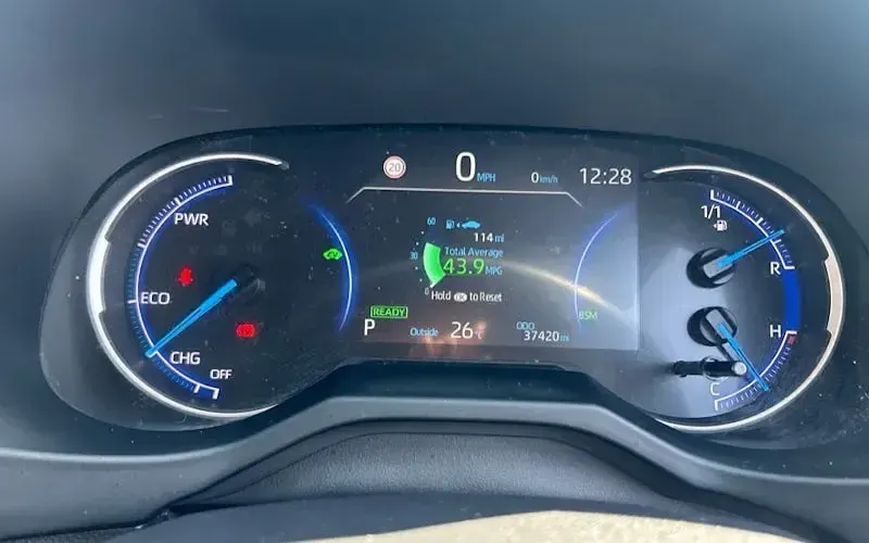 Used Toyota RAV4 Hybrid 218 HP (160 kW) 2019 Blue SUV