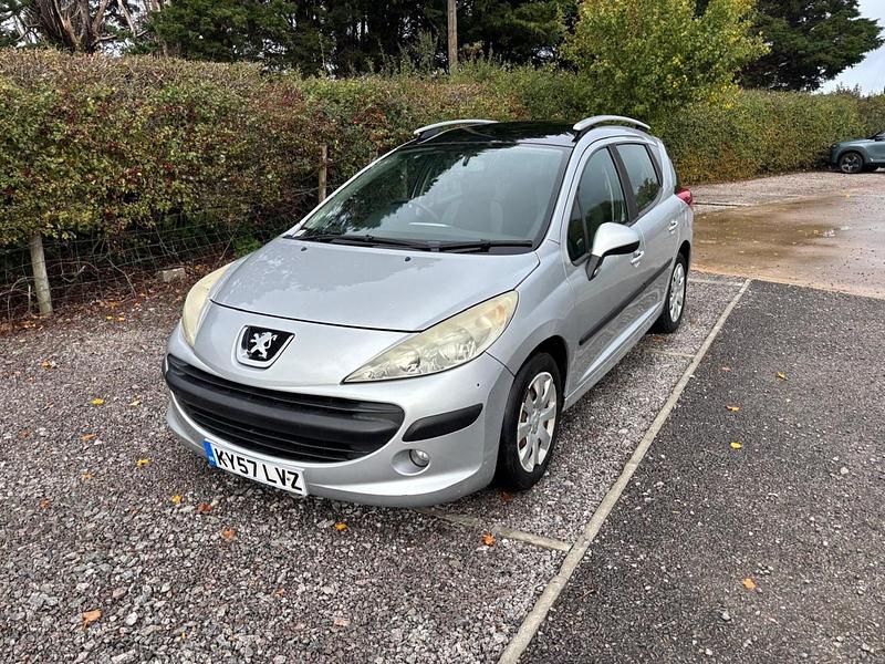 Silver Used 2007 Peugeot 207 S Estate | £1,495 (Fair price) - Image 1/4