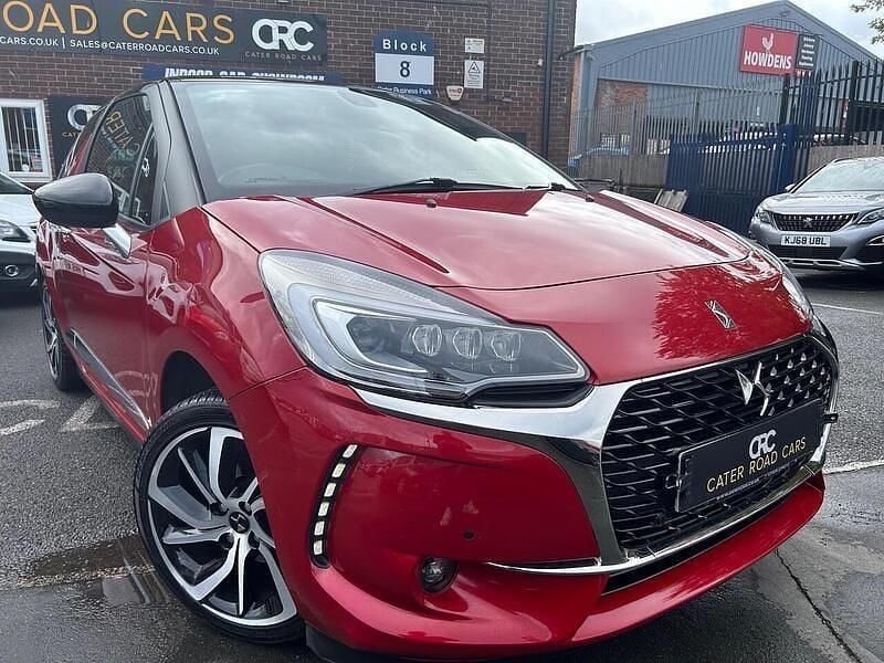 Red Used 2018 DS Automobiles DS3 Connected Chic Hatchback | £6,595 (Fair price) - Image 1/4