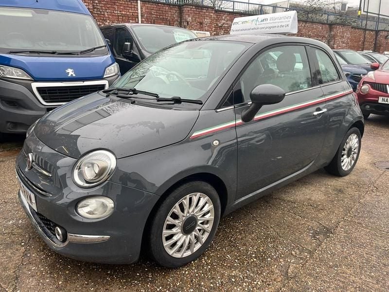 Used Fiat 500 Lounge 69 HP (50 kW) 2016 Grey Hatchback