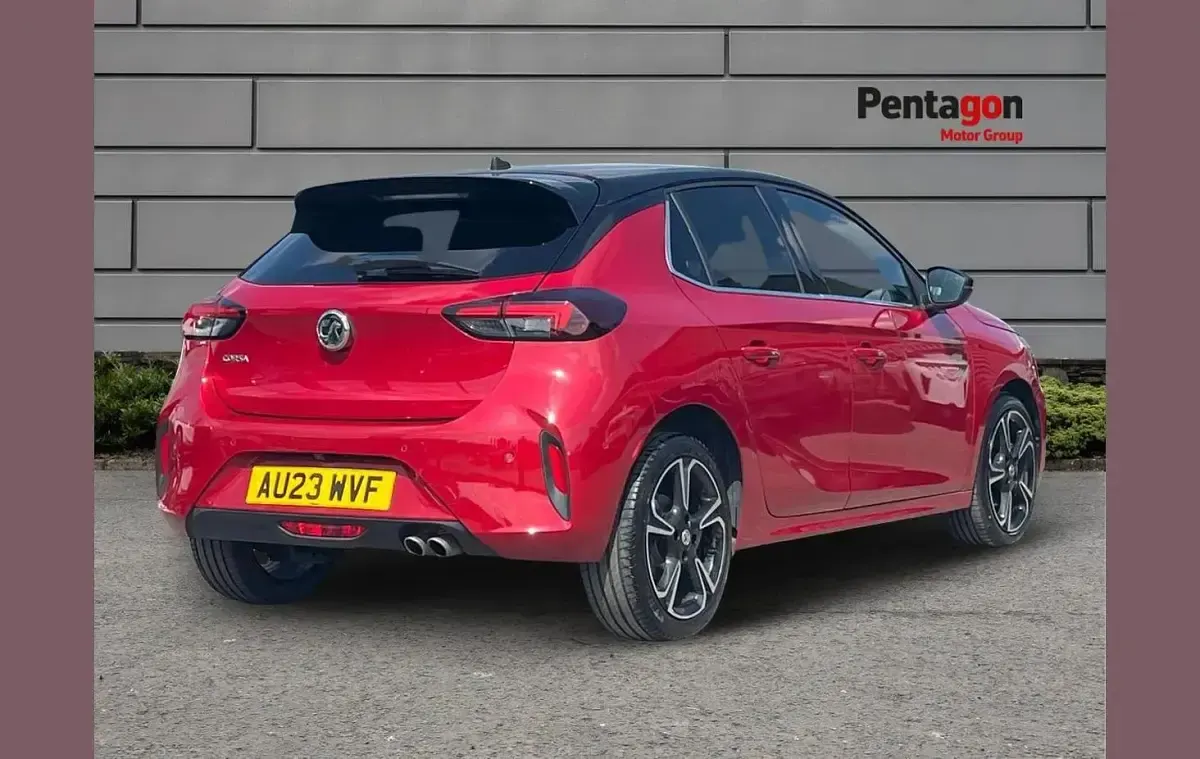 Used Vauxhall Corsa Ultimate 128 HP (94 kW) 2023 Red Hatchback