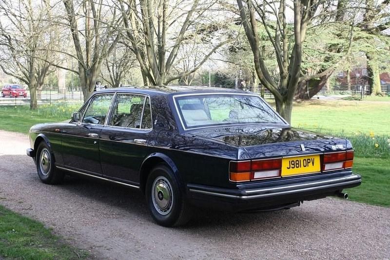 Used Rolls Royce Silver Spur 341 HP (250 kW) 1991 Blue Sedan