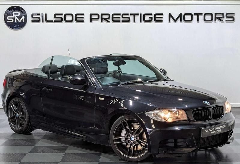 Used BMW 135 Cabriolet M Sport 2010 Black Cabriolet