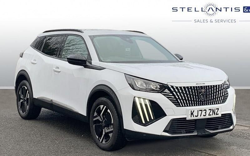 White Used 2024 Peugeot 2008 Allure SUV | £16,488 (Fair price) - Image 1/3