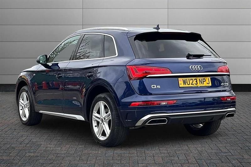 Used Audi Q5 S-Line 265 HP (194 kW) 2023 Blue SUV