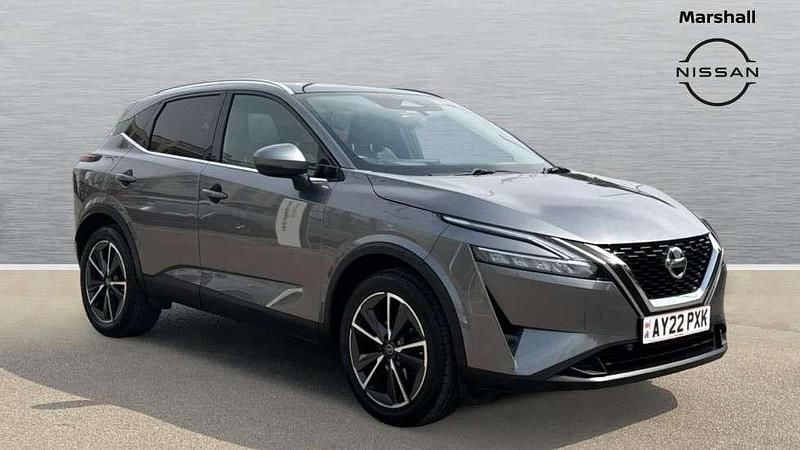 Grey Used 2022 Nissan Qashqai Tekna SUV | £18,346 (Fair price) - Image 1/4