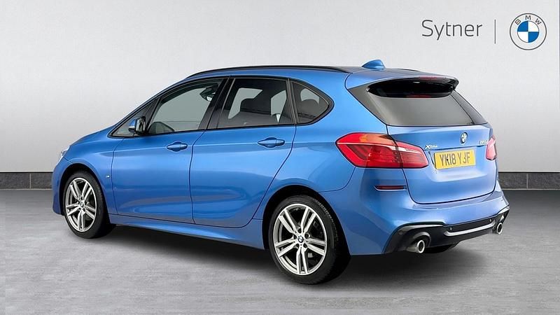 Used BMW 220 Active Tourer M Sport 187 HP (137 kW) 2018 Blue MPV