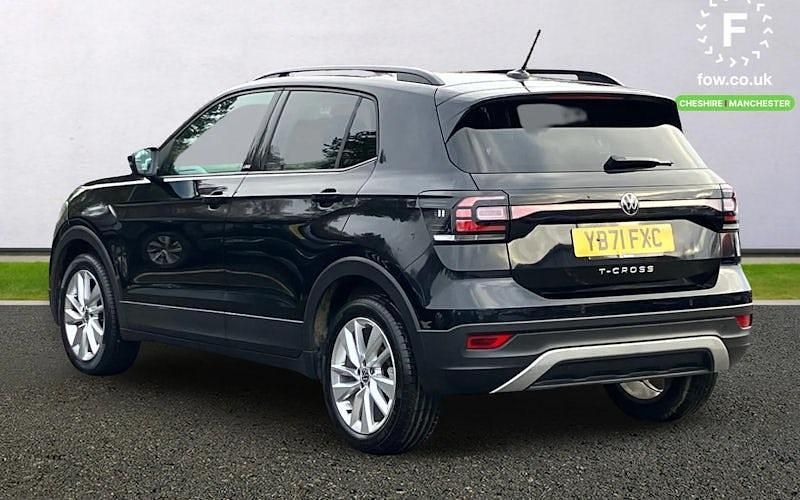 Used VW T-Cross Active 110 HP (80 kW) 2021 Black SUV