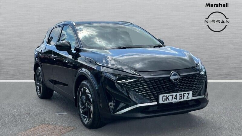 Pearl black Used 2024 Nissan Qashqai N-Connecta SUV | £24,184 (Expensive) - Image 1/4