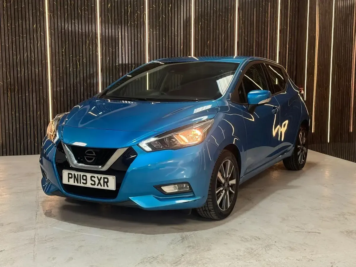 Used Nissan Micra Acenta 2019 Blue Hatchback