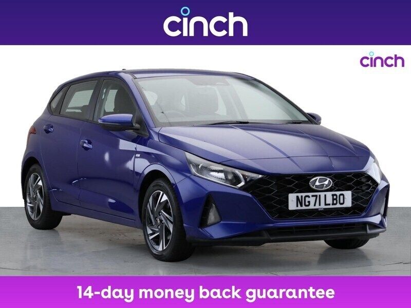 Blue Used 2021 Hyundai i20 SE Hatchback | £12,849 (Fair price) - Image 1/3