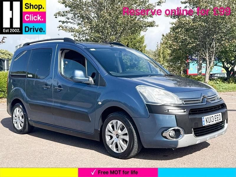 Blue Used 2013 Citroën Berlingo XTR MPV | £3,597 (Fair price) - Image 1/4