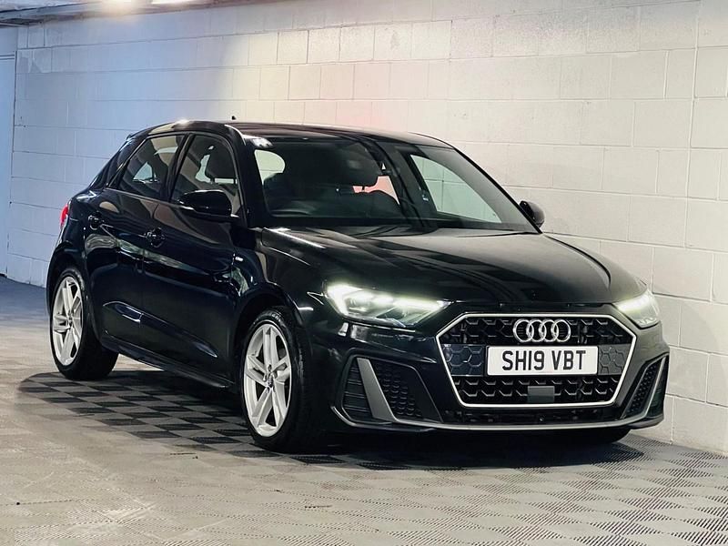 Black Used 2019 Audi A1 Sportback S-Line Hatchback | £10,989 (Good price) - Image 1/4