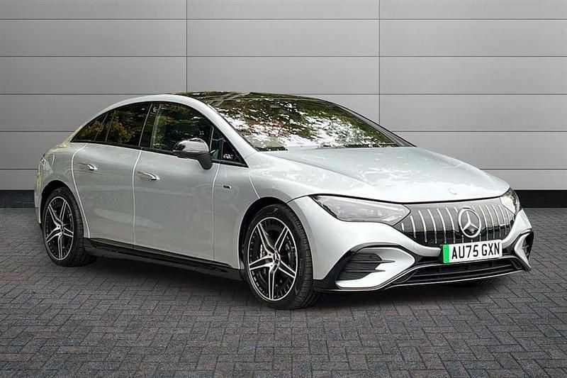 Used Mercedes EQE AMG 53 Premium Plus 459 kW (625 HP) 2025 Hightech silver Sedan
