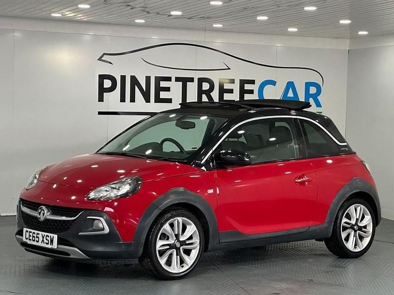 Used Vauxhall Adam Rocks 2015 Red Hatchback