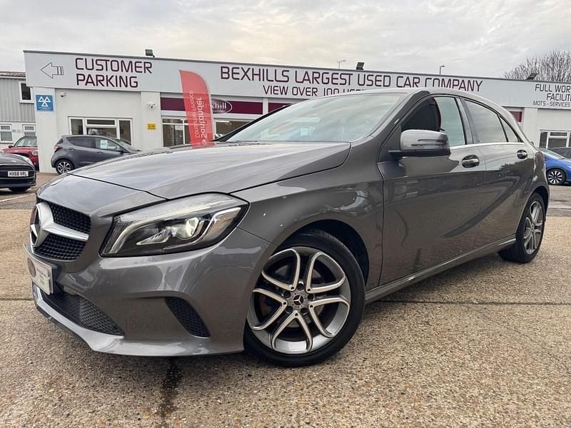 Grey Used 2018 Mercedes A160 Sport Edition Hatchback | £12,499 (Fair price) - Image 1/4
