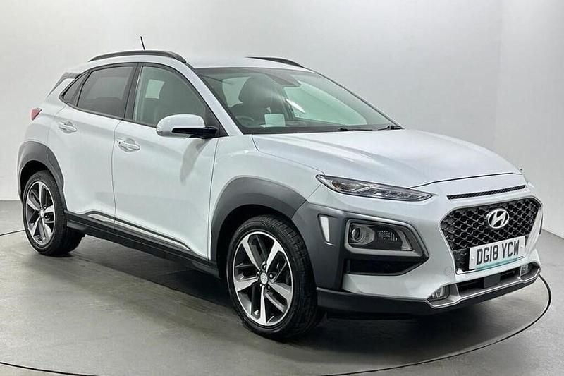 Used Hyundai Kona Premium 177 HP (130 kW) 2018 White SUV