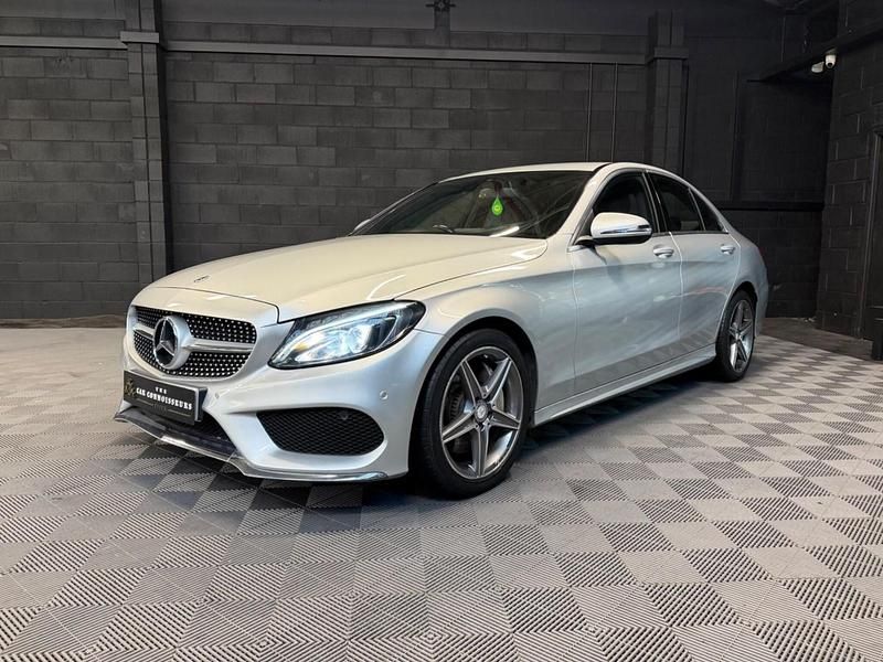Used Mercedes C300 AMG line 2016 Silver Sedan