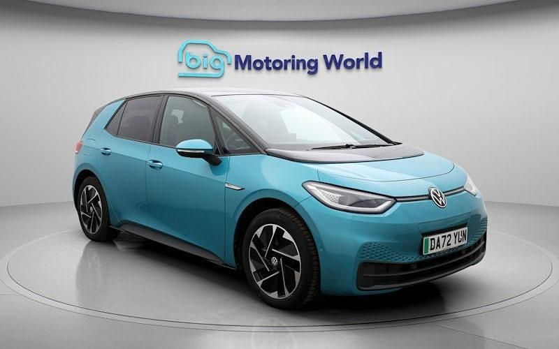Used VW ID.3 Pro 106 kW (145 HP) 2022 Turquoise Hatchback