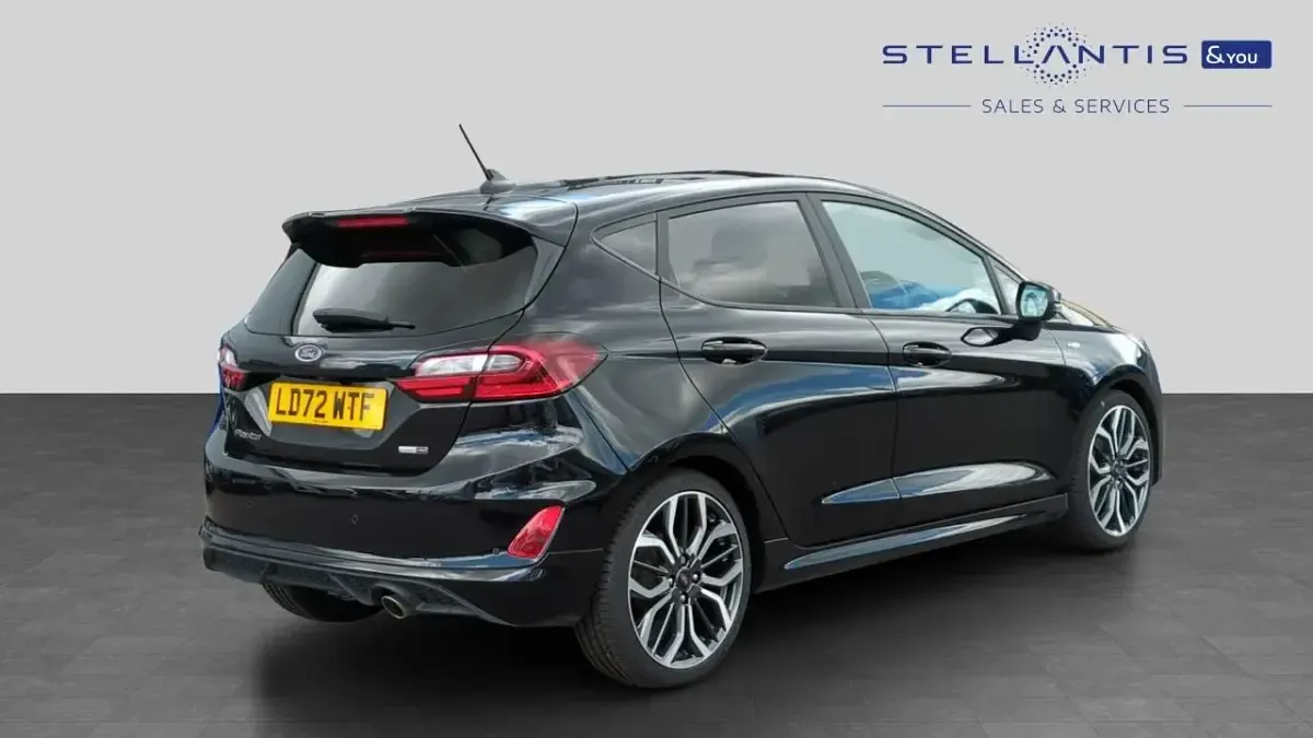 Used Ford Fiesta ST-Line 123 HP (90 kW) 2022 Black Hatchback