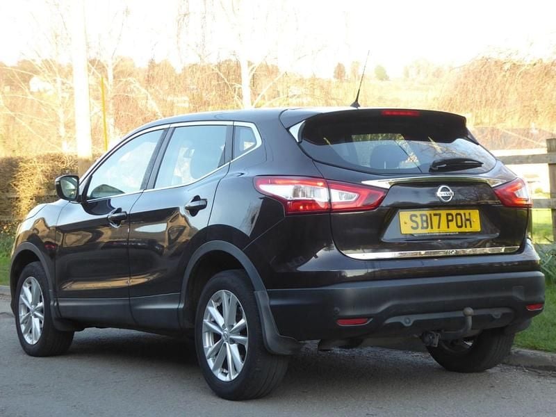 Used Nissan Qashqai Acenta 110 HP (80 kW) 2017 Black SUV
