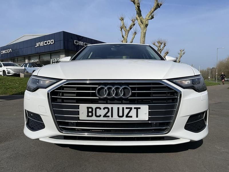 Used Audi A6 Sport 201 HP (147 kW) 2021 White Sedan