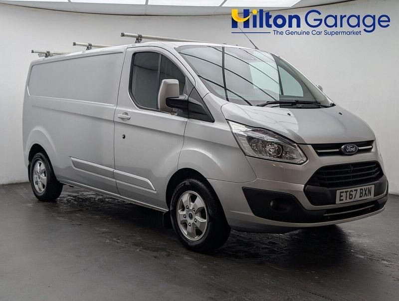 Silver Used 2018 Ford Transit Custom Limited Van | £12,550 (Good price) - Image 1/4