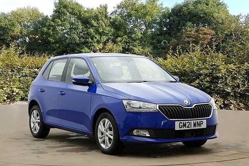 Energy blue Used 2021 Skoda Fabia SE Hatchback | £9,690 (Good price) - Image 1/1