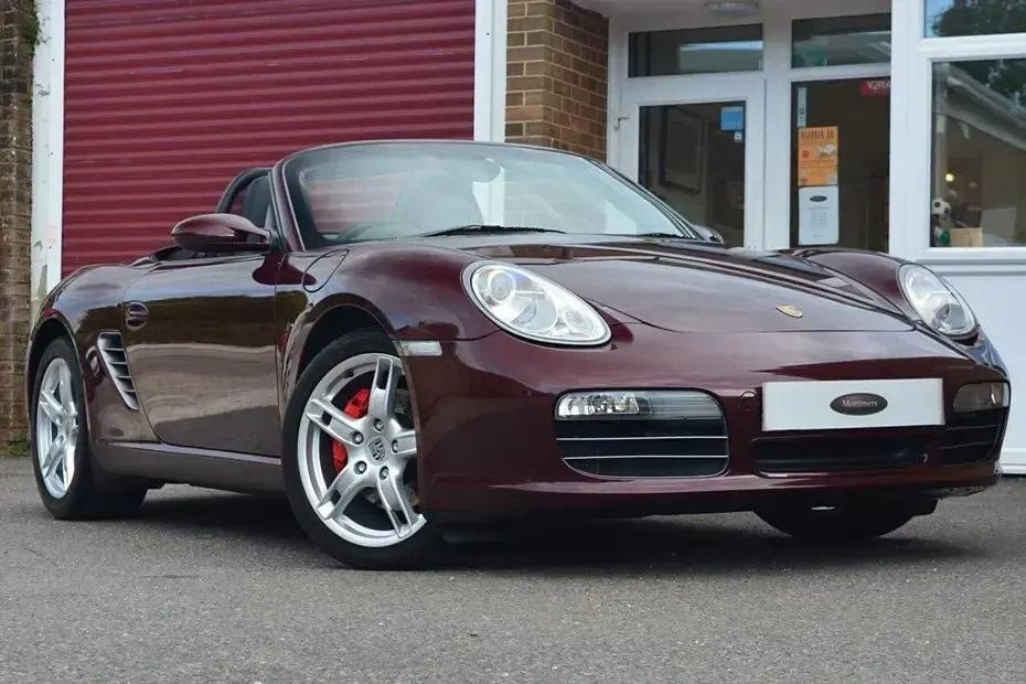 Usado Porsche Boxster 280 HP (205 kW) 2005 Vermelho Cabrios