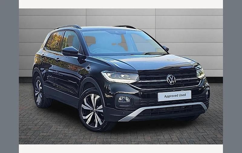 Used VW T-Cross Black Edition 110 HP (80 kW) 2021 Black SUV