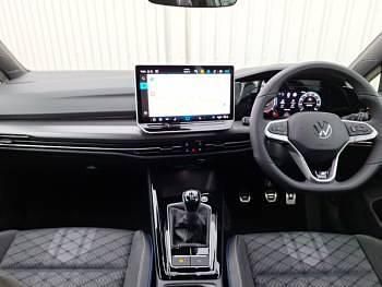 New VW Golf VIII Black Edition 150 HP (110 kW) 2025 White Hatchback