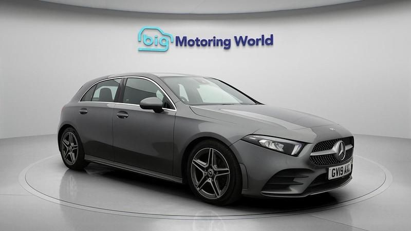 Grey Used 2019 Mercedes A200 AMG line Hatchback | £14,300 (Fair price) - Image 1/4