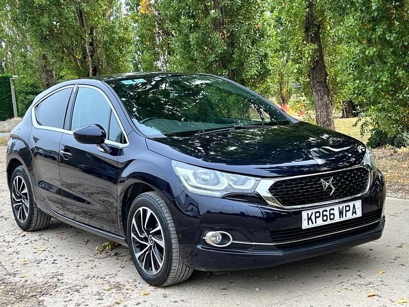 Blue Used 2016 DS Automobiles DS4 Elegance Hatchback | £2,690 (Good price) - Image 1/4