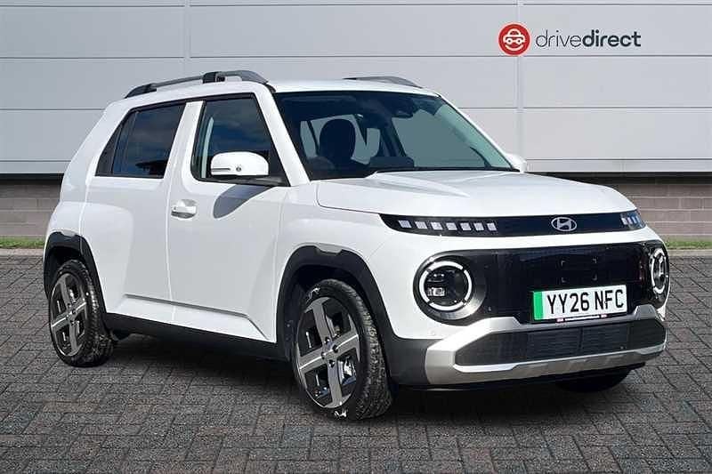 New Hyundai Inster 85 kW (116 HP) 2026 White Hatchback