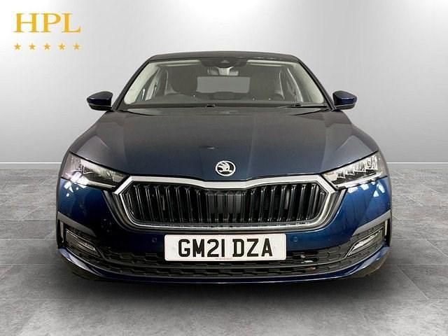 Used Skoda Octavia SE Technology 150 HP (110 kW) 2021 Blue Hatchback