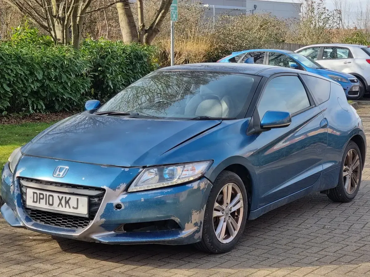 Used Honda CR-Z Hybrid 124 HP (91 kW) 2010 Blue Coupe
