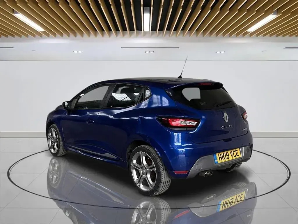 Used Renault Clio GT-Line 90 HP (66 kW) 2019 Blue Hatchback
