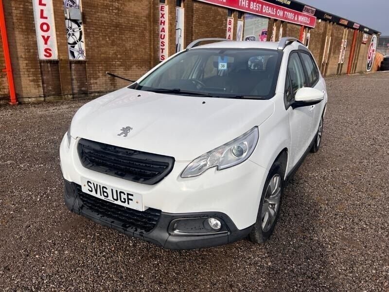 White Used 2016 Peugeot 2008 Active SUV | £6,495 (Fair price) - Image 1/4