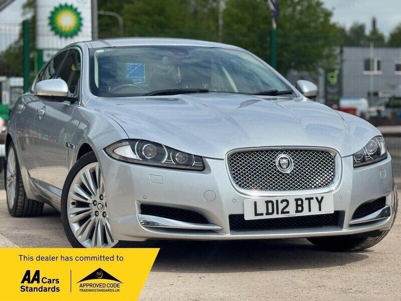 Silver Used 2012 Jaguar XF Portfolio Sedan | £7,450 (Fair price) - Image 1/4