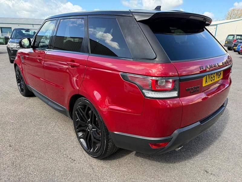 Second-hand Land Rover Range Rover HSE Dynamic 306 CP (225 kW) 2015 Roșu SUV