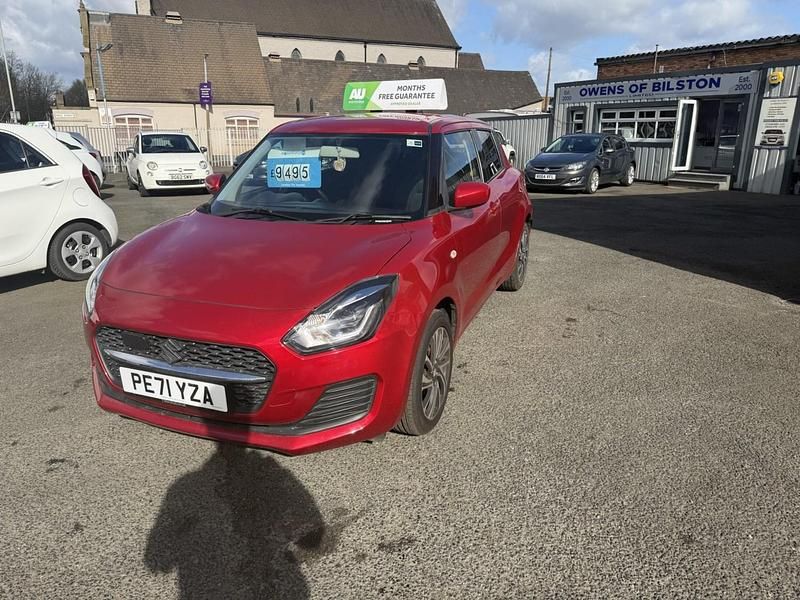 Usado Suzuki Swift SZ-L 83 HP (61 kW) 2021 Vermelho Citadino