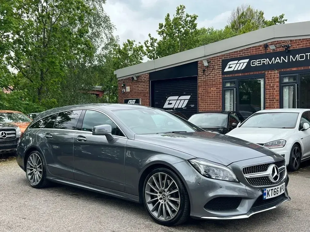 Used Mercedes CLS350 Shooting Brake AMG line 2017 Grey Estate