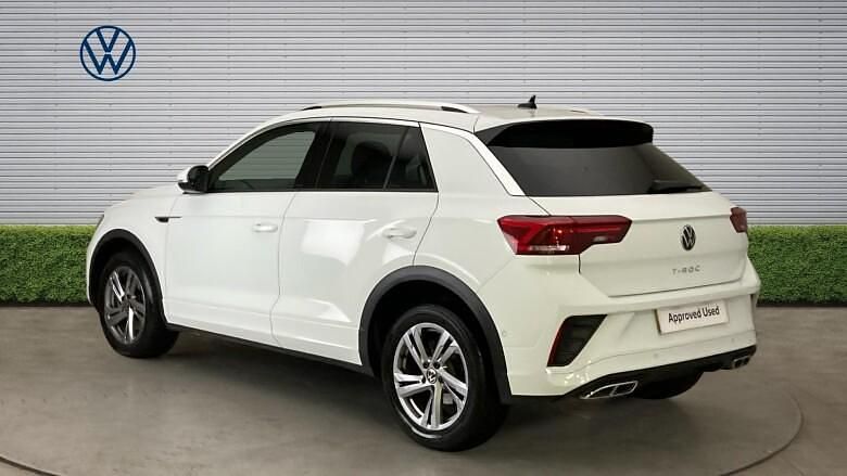 Używany VW T-Roc R-line 150 KM (110 kW) 2024 Biały SUV