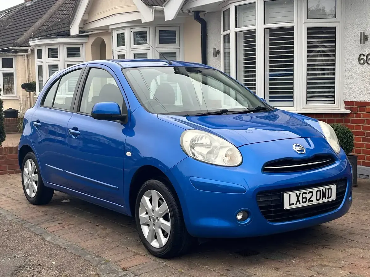 Used Nissan Micra Acenta 80 HP (58 kW) 2012 Blue Hatchback