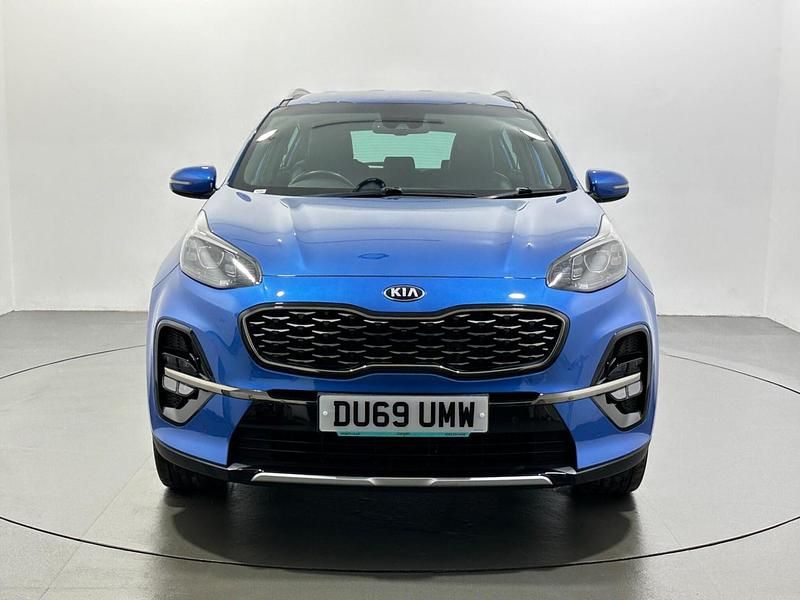 Used Kia Sportage GT-Line 174 HP (127 kW) 2019 Blue SUV