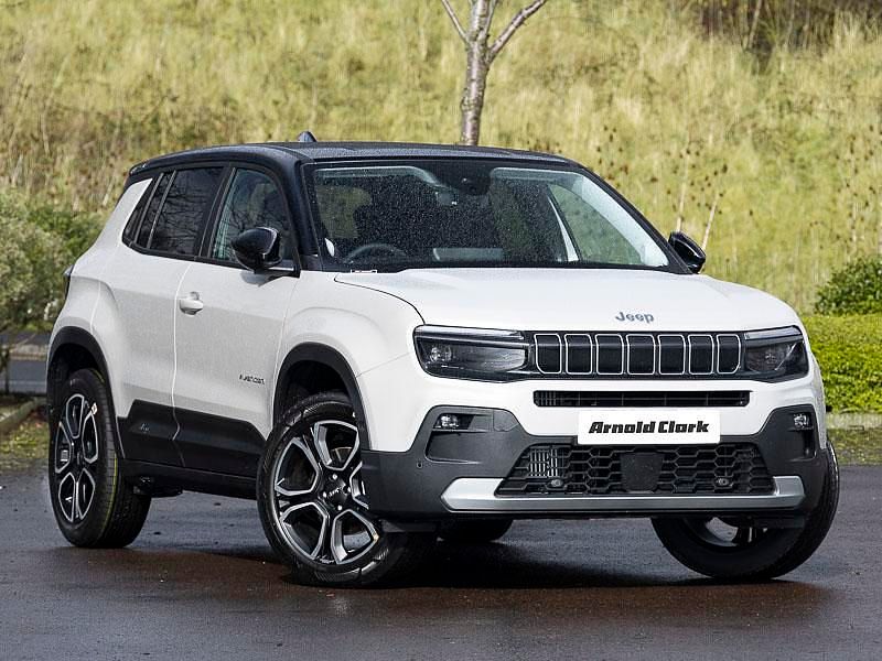 New Jeep Avenger Summit 100 HP (73 kW) 2025 Bicolour metallic  stone grey with volcano roof SUV