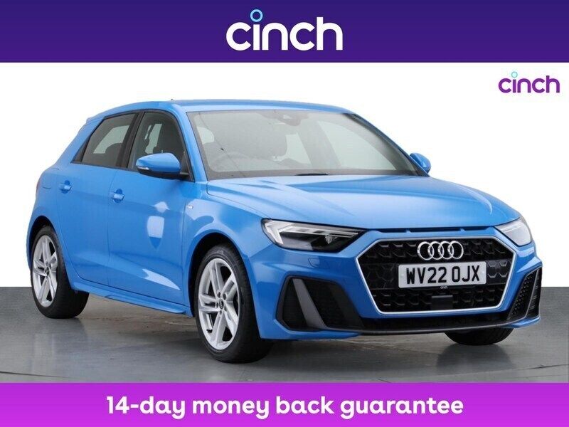 Blue Used 2022 Audi A1 S-Line Hatchback | £18,799 (Fair price) - Image 1/4