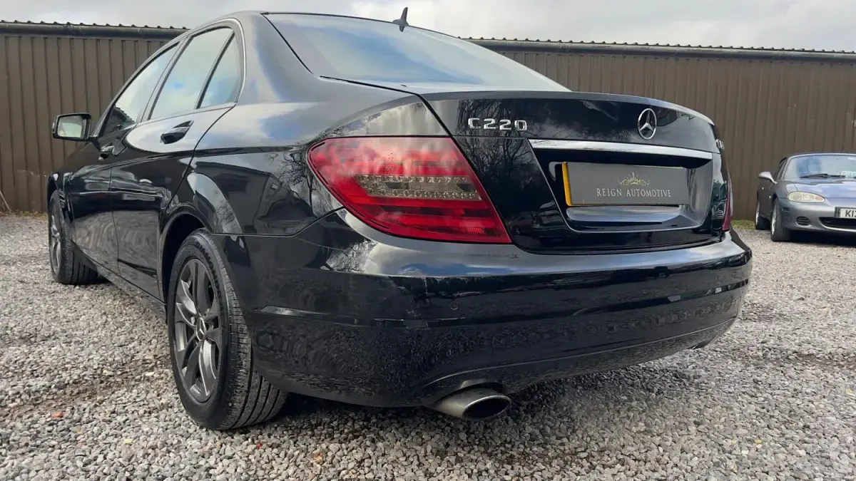 Begagnad Mercedes C220 Executive 2013 Svart Sedan