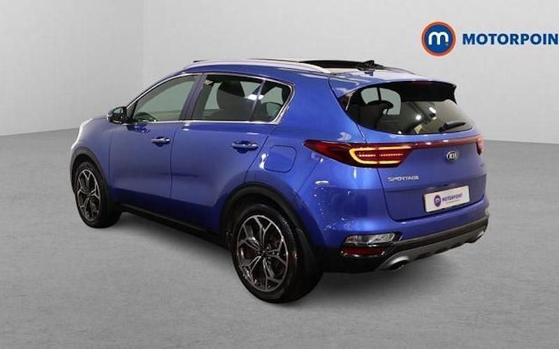 Used Kia Sportage GT-Line S 136 HP (100 kW) 2021 Blue SUV